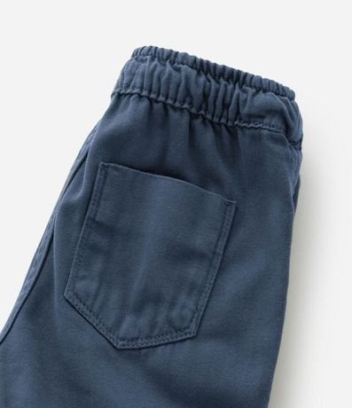 Bermuda Infantil en Sarga con Bajo Plegado - Talle 1 a 4 años 3