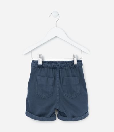 Bermuda Infantil en Sarga con Bajo Plegado - Talle 1 a 4 años 6
