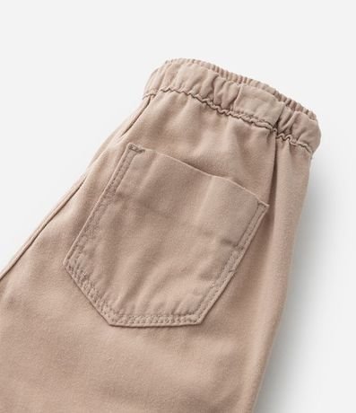 Bermuda Infantil en Sarga con Bajo Plegado - Talle 1 a 4 años 5