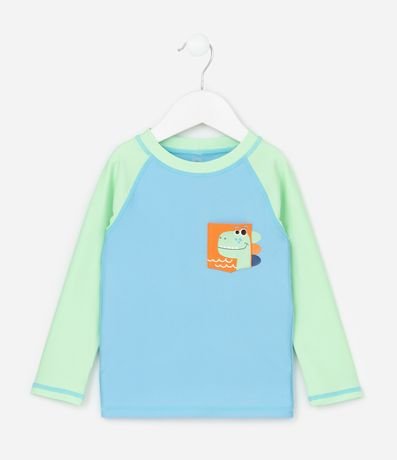 Conjunto Infantil con Protección UV y Estampa Dino - Talle 1 a 4 años 2