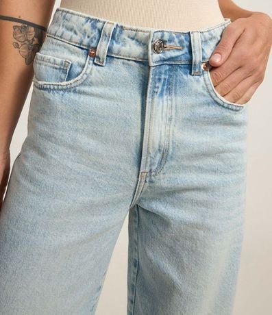 Pantalón Baggy en Jeans con Lateral Deslocada 4