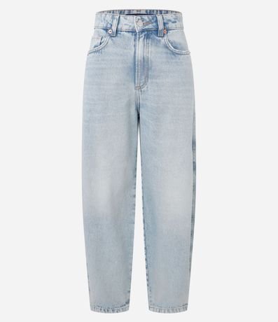 Pantalón Baggy en Jeans con Lateral Deslocada 5