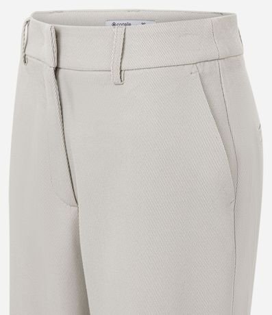 Pantalón Recto Sastre con Pliegues Delanteros 6