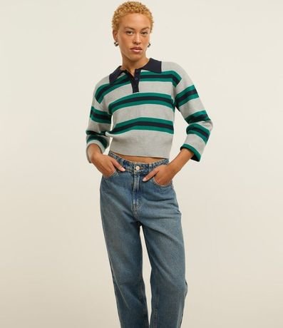 Pantalón Mom Jeans con Tiro Alto y Lavado Dirty 2