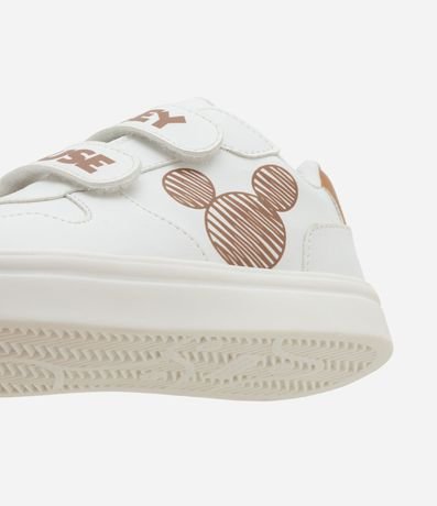 Championes Infantiles en PU con Estampa Mickey y Velcro - Talle 20 al 27 2