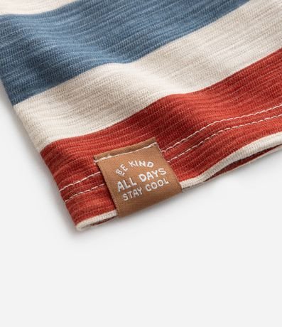 Remera Infantil con Estampa de Rayas - Talle 1 a 6 años 4