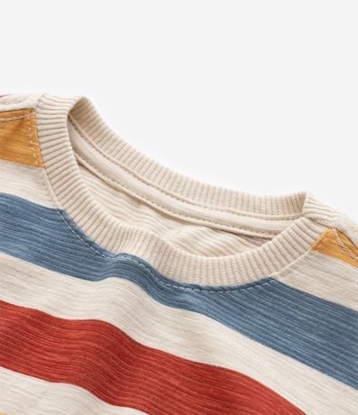 Remera Infantil con Estampa de Rayas - Talle 1 a 6 años 5