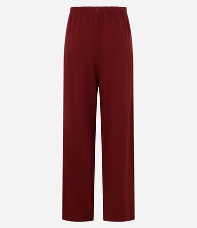 Pantalón con Lino con Cintura de Elástico 2