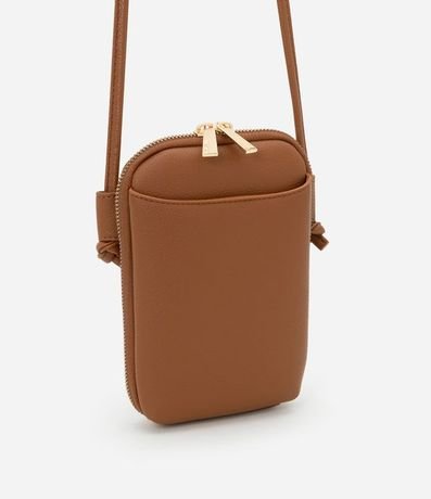 Cartera Porta Celular con Bolsillo Pequeño Delantero