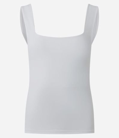 Blusa en Poliamida con Escote Cuadrado 5