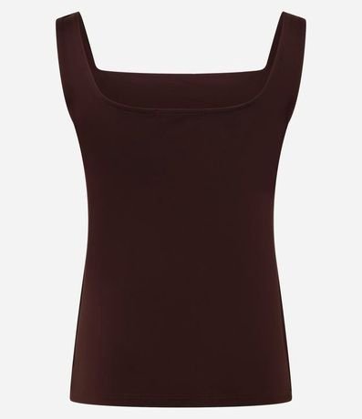 Blusa en Poliamida con Escote Cuadrado 6