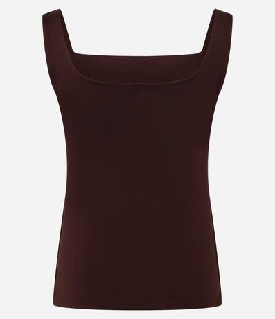 Blusa en Poliamida con Escote Cuadrado 6
