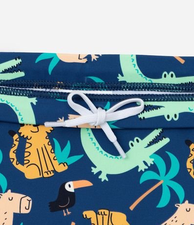 Conjunto Infantil con protección UV y Estampa de Animalitos - Talle 1 a 4 años 8