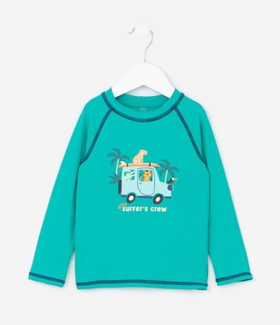Conjunto Infantil con protección UV y Estampa de Animalitos - Talle 1 a 4 años 3