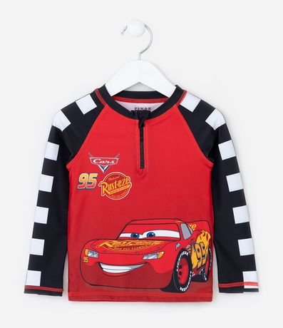 Conjunto Infantil con Protección UV y Estampa Coches- Talle 1 a 4 años 2