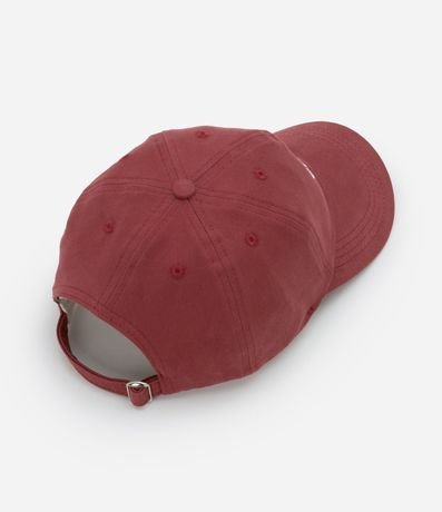 Gorra Ala Curva en Sarga con Bordado C'est la vie 2