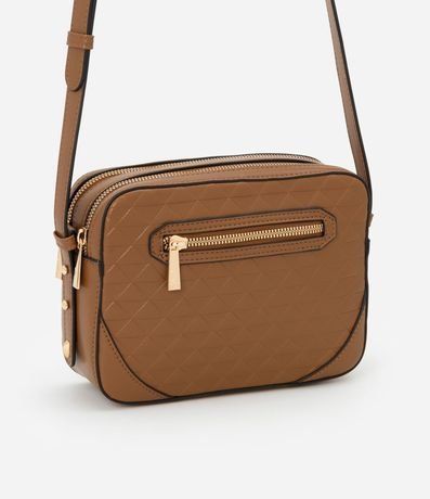 Bolsillo Transversal Pequeña con Textura 2