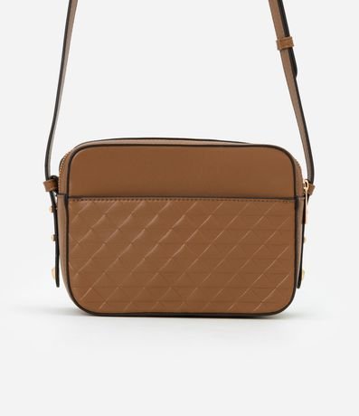 Bolsillo Transversal Pequeña con Textura 7