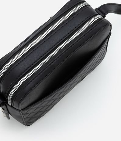 Bolsillo Transversal Pequeña con Textura 3