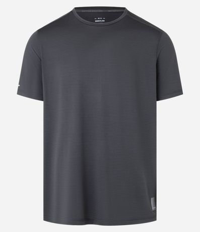 Remera Deportiva con Tecnologia Dry y Linea Contrastante 5