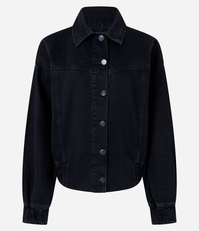 Campera Oversized en Sarga con Recortes 5