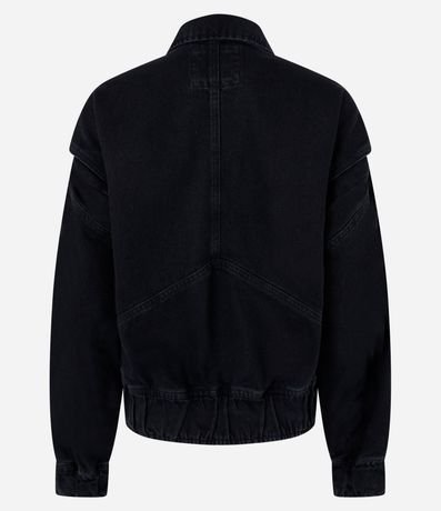 Campera Oversized en Sarga con Recortes 6