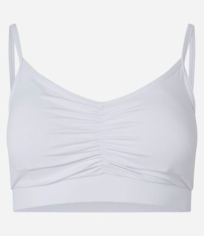 Top Deportivo en Microfibra Liviana con Fruncido Delantero 4