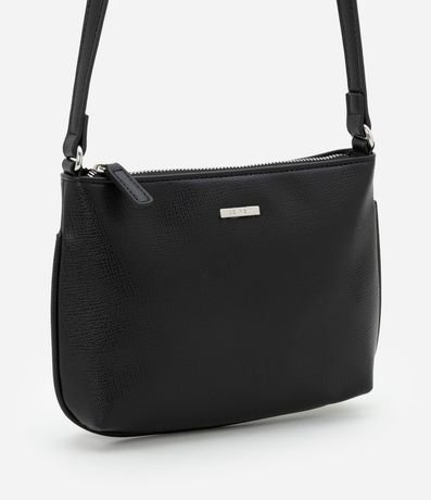 Cartera Pequeña en PU con Asa Transversal y Cierre en Cremallera