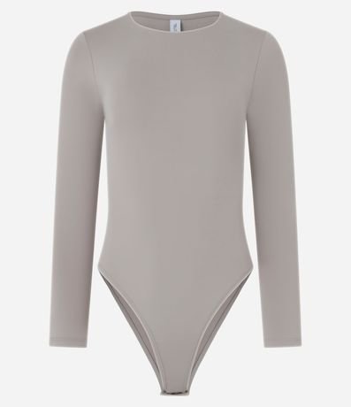 Body Básico en Poliamida con Mangas Largas 5