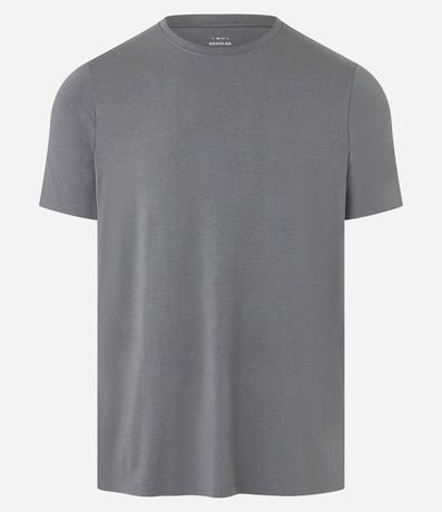 Remera Comfort en Modal con Cuello Redondo 7