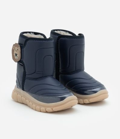 Bota Infantil con Suela de LED y Patch de Leoncito - Talle 20 a 27 2