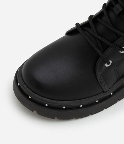 Bota Coturno Infantil con Suela Track y Brillitos - Talle 28 a 36 4