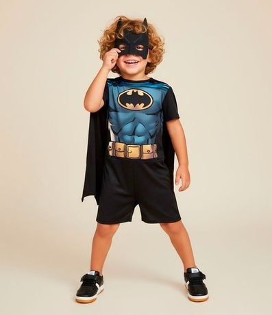 Mono Infantil con Máscara y Estampa Batman - Talle 3 a 8 años
