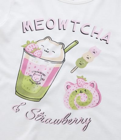 Remera Infantil con Estampa Gato Meowtcha - Talle 5 a 14 años 4
