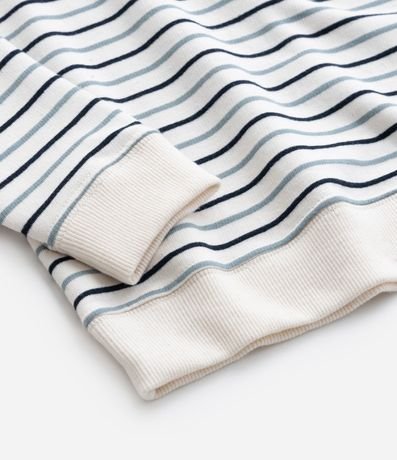 Remera Infantil en Algodón con Cuello Polo y Rayas Hilo Teñido - Talle 1 a 5 años 4