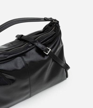 Cartera Hobo Grande con Expanción Lateral de Cremallera 9