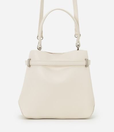 Cartera Bucket Pequena en PU con Detalle de Hebilla 4