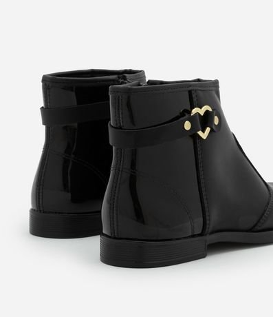 Bota Infantil en PU con Hebilla de Corazón Molekinha - Talle 26 a 36 2