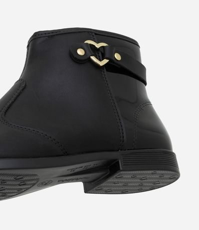 Bota Infantil en PU con Hebilla de Corazón Molekinha - Talle 26 a 36 3