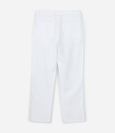 Pantalón Recto en Lino de Sastrería 2