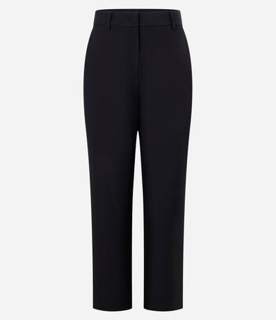 Pantalón Recto en Sastrería con Trancadero en la Cintura 5