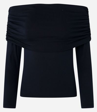 Blusa Hombro a Hombro en Viscosa 2