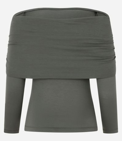 Blusa Hombro a Hombro en Viscosa 2