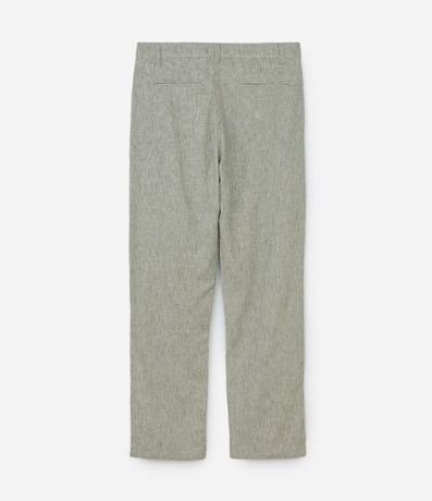 Pantalón Recto en Lino de Sastrería 6