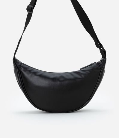 Cartera Mediana en PU con Asa Transversal Ajustable 3