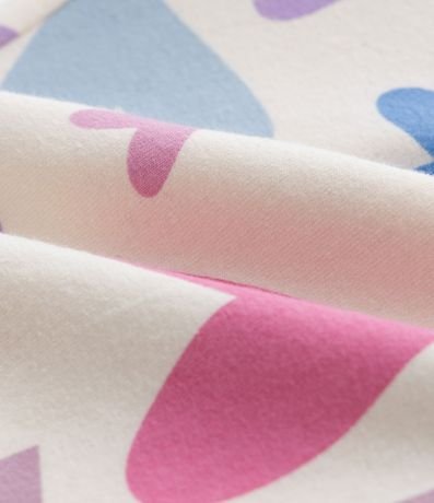 Pantalón Legging Infantil con Estampa de Corazones - Talle 5 a 14 años 3