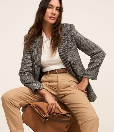 Pantalón Mom Jeans con Pliegues 6