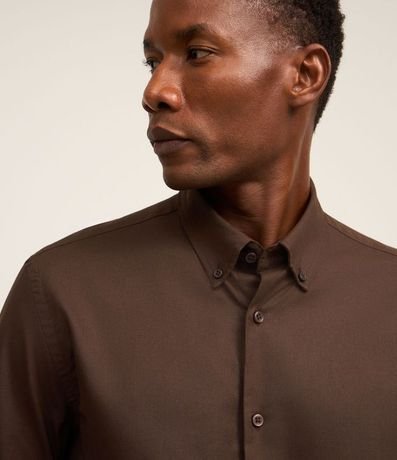 Camisa Regular Básica en Oxford 4