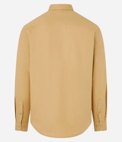 Camisa Comfort en Algodón Manga Larga 7