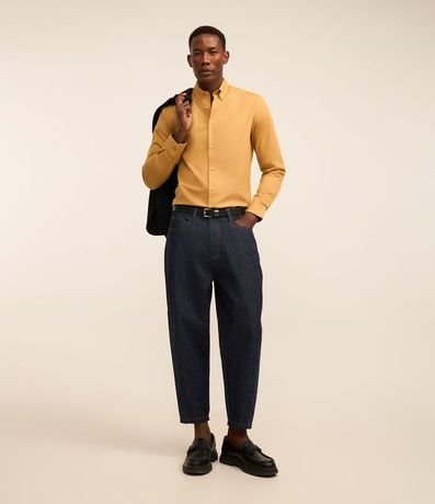 Camisa Comfort en Algodón Manga Larga 2